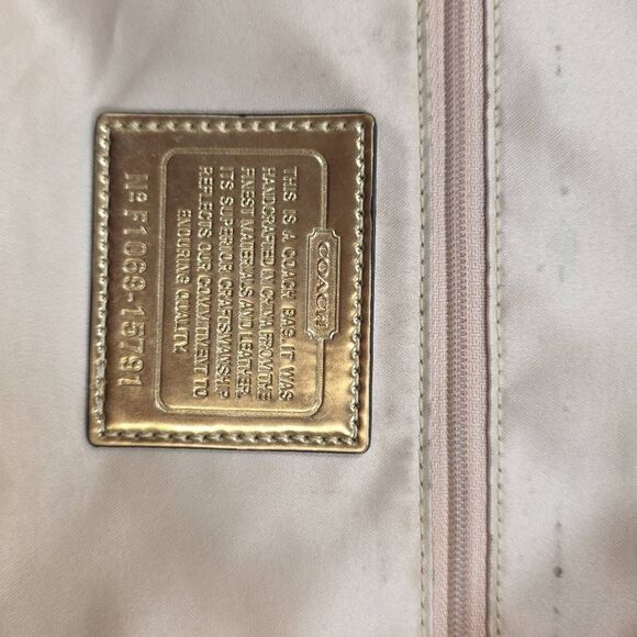 Coach Poppy Patent Leather Large Tote - Picture 12 of 15